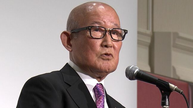 山陽新聞社相談役の越宗孝昌さん　「岡山県三木記念賞」受賞を祝う会　おかやまマラソン開催に尽力などが評価　|TBS NEWS DIG