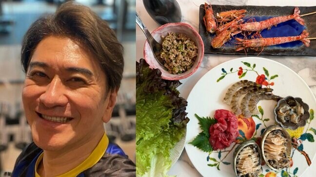 【 川﨑麻世 】　「まるで海鮮の宝箱」豊洲から届いた魚介類に大喜び 　愛妻が作る「ヘルシーで豪華すぎる晩御飯」に舌鼓|TBS NEWS DIG