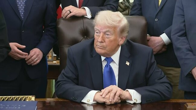 【速報】トランプ大統領　EUへの自動車関税を25％に引き上げ 「EUは貿易合意を履行していない」と主張|TBS NEWS DIG