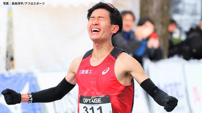 近藤亮太が2時間5分台の激走、初マラソン日本記録更新!日本勢最高の2位で東京世界陸上代表へ名乗り【大阪マラソン】|TBS NEWS DIG