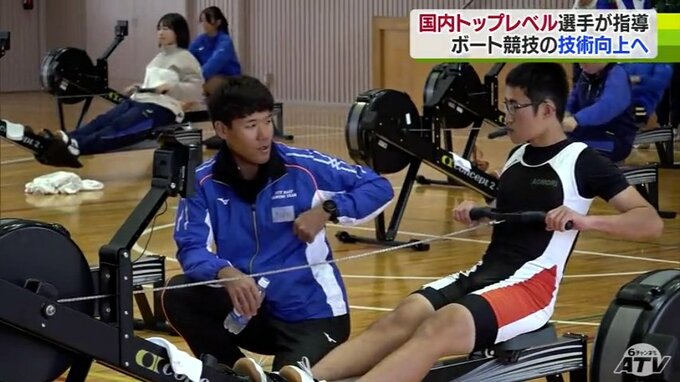 「1日1日大切に」国内第一線で活躍の選手が高校生にボート競技の技術指導　名門漕艇チームから学ぶ『技術や体づくり』|TBS NEWS DIG