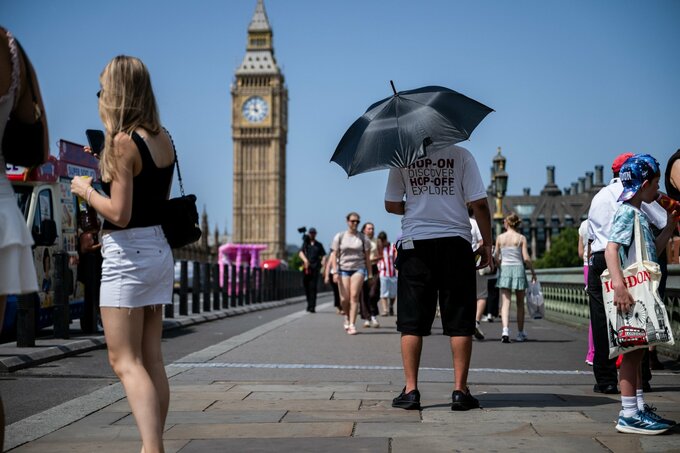 6月の熱波、英国の経済損失2500億円－平均労働時間が30分短く