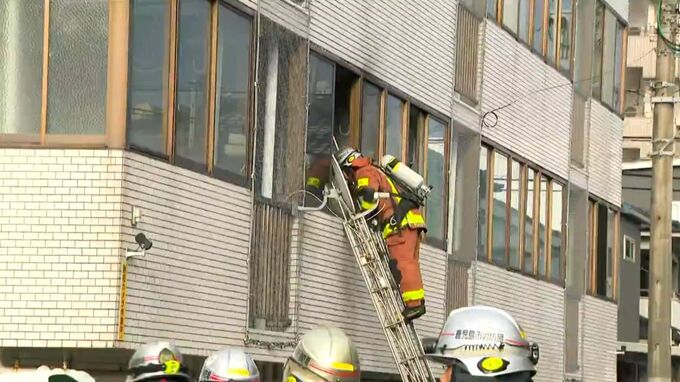 アパートで火事　４０代女性を救急搬送　鹿児島市　|　鹿児島のニュース｜MBC NEWS｜南日本放送