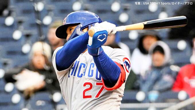 カブス鈴木誠也 5試合連続安打＆11試合ぶりのマルチヒット、9回にチャンスメイクもチームは連敗で勝率5割|TBS NEWS DIG