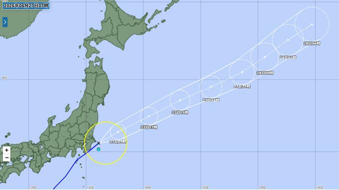 【速報】台風8号は関東を抜け東へ　7号は夜にかけてかなり接近　昨夜の地震でリスク上昇、土砂災害に警戒を【最新進路|TBS NEWS DIG