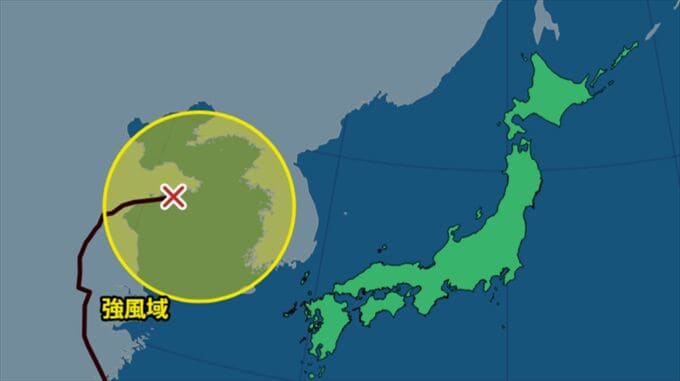 【台風情報】台風9号（バービー）はどこへ？　台風11号（ハイシェン）は熱帯低気圧に　【進路予想・雨と風のシミュレーション】　|　山梨のニュース | ＵＴＹテレビ山梨