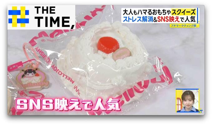 さわればクセになる「スクイーズ」…大人も子どももハマるワケとは？【THE TIME,】|TBS NEWS DIG