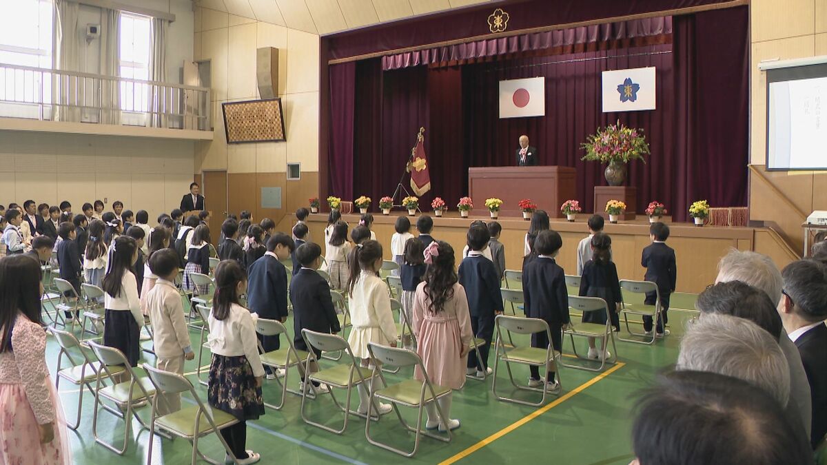 “令和生まれ”も新1年生に 名古屋の市立小学校で入学式 ｢給食モリモリ食べたい｣｢友だちをいっぱい作りたい｣