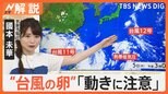 台風が続々と発生、予報士「台風11号と熱帯低気圧の間にある雲が、非常に怪しい動きをしそう」【Nスタ解説】|TBS NEWS DIG