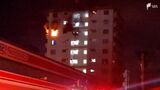 「黒煙と炎が」通報相次ぐ 11階建てマンションで火災、70代と60代の女性がけが=静岡市 | 静岡のニュース | SBSNEWS | 静岡放送