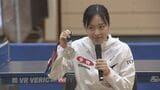 石川佳純さんが沖縄で卓球教室を開催　参加者90人に一流のワザを伝授|TBS NEWS DIG