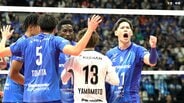 大阪Ｂが決勝進出に王手、主将・西田有志がサービスエース連発、STINGS愛知に3ー0で勝利【SVリーグ男子】|TBS NEWS DIG
