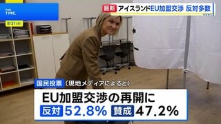 アイスランドがEU加盟交渉再開問う国民投票　反対多数　ロシアのウクライナ侵攻やトランプ米大統領がグリーンランド領有に意欲などで安全保障も議論| TBS CROSS DIG with Bloomberg