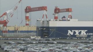 アメリカ向け輸出3か月連続減少 “トランプ関税”で自動車は14.8％マイナス| TBS CROSS DIG with Bloomberg