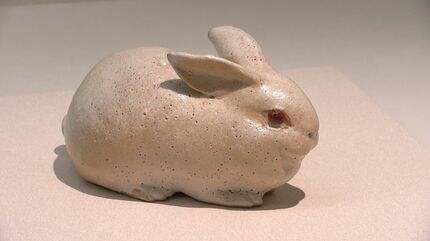 ウサギ・カモノハシ・カバ 様々な動物をモチーフにした陶芸作品33点