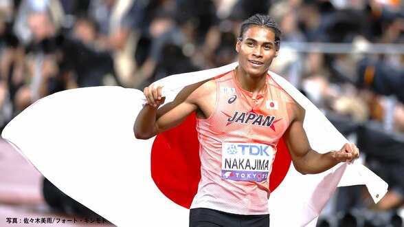 男子400m今季初戦の中島佑気ジョセフ「過去最高のシーズンになると確信」【GGP前日会見】|TBS NEWS DIG