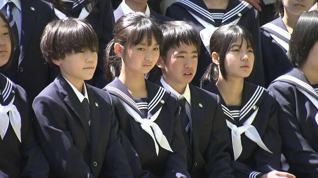 「青春したい」【比治山女子中・高校】87年の歴史を経て男女共学の【比治山学園】へ 男女共学になり初めての入学式 広島|TBS NEWS DIG