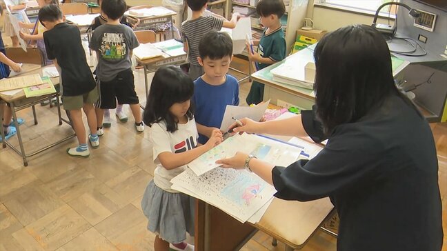「字をもっときれいに書きたい」　多くの公立小中学校で2学期の始業式　暑さ対策としてオンラインでの実施も　山梨|TBS NEWS DIG