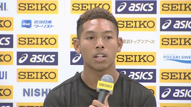男子100m サニブラウン「日本の皆様に良い姿を」栁田大輝「予選からベスト更新していく勢いで」【GGP前日会見】|TBS NEWS DIG