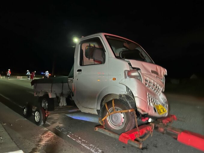 天童市で乗用車と軽トラックが衝突　高齢女性が意識不明（山形・天童市）|TBS NEWS DIG