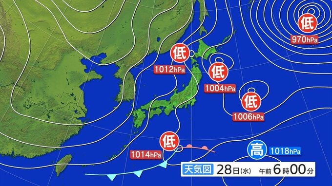 北陸70cm、近畿50cmの降雪予想　29日から30日は強い寒気が流れ込み、日本海側を中心に平地でも大雪のおそれ|TBS NEWS DIG