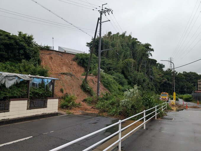 滋賀・大津市「土砂崩れが起きている」と通報　京都・長岡京市でも１６世帯に避難指示　けが人なし　|　MBSニュース | 関西の最新ニュースを分かりやすく。
