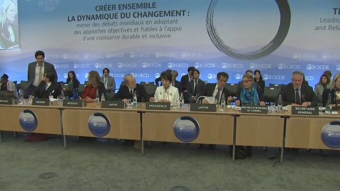 OECD閣僚理事会閉幕　中国など念頭に「経済的威圧」への懸念など表明|TBS NEWS DIG
