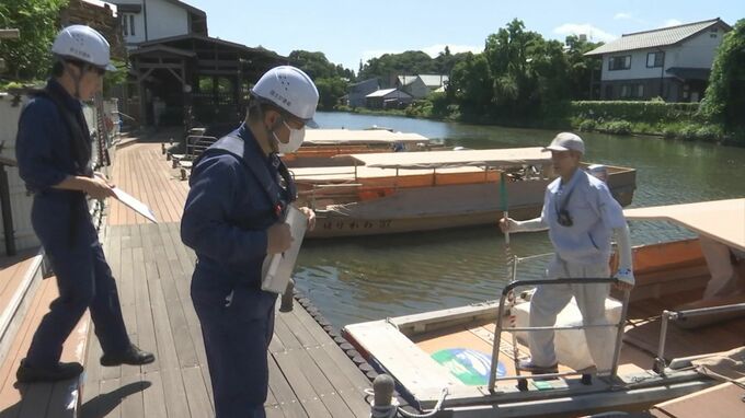 梅雨明け、夏休みへ…堀川遊覧船　かき入れ時へ総点検　|　BSSニュース | BSS山陰放送