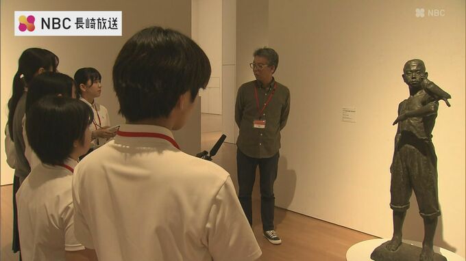 「10代20代の方に足を運んでもらえるように」長崎ゆかりの芸術作品の魅力を発信する“高校生アンバサダー”就任式|TBS NEWS DIG