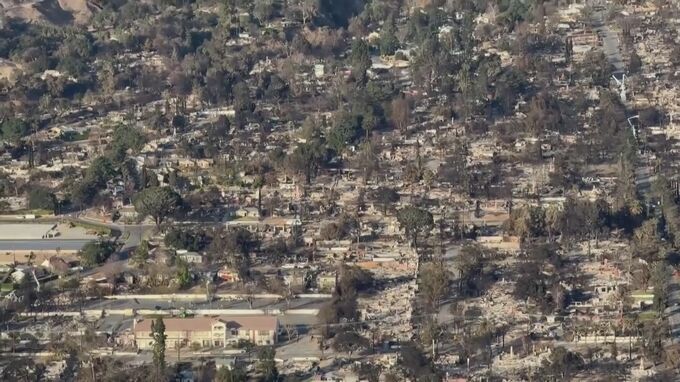 アメリカ・ロサンゼルス近郊の山火事鎮圧 発生から3週間超、これまでに29人死亡|TBS NEWS DIG