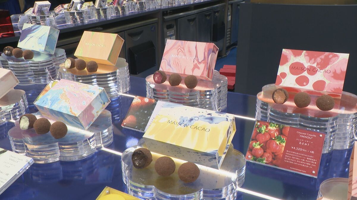 日本最大級のチョコレートの祭典「アムール・デュ・ショコラ」 最終日の14日も朝から賑わう ジェイアール名古屋タカシマヤ