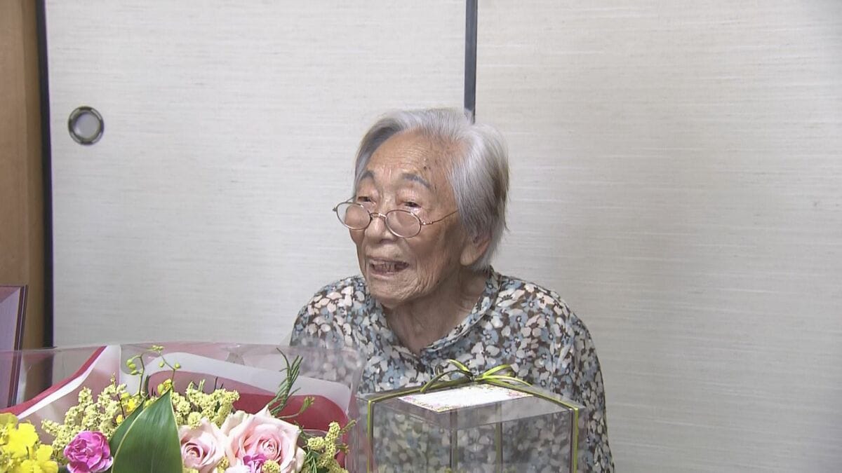 数え年で100歳 元気の秘訣は…？“愛知県知事や名古屋市長らが長寿のお祝い” ｢みんなに祝ってもらって、こんなにいいことない｣