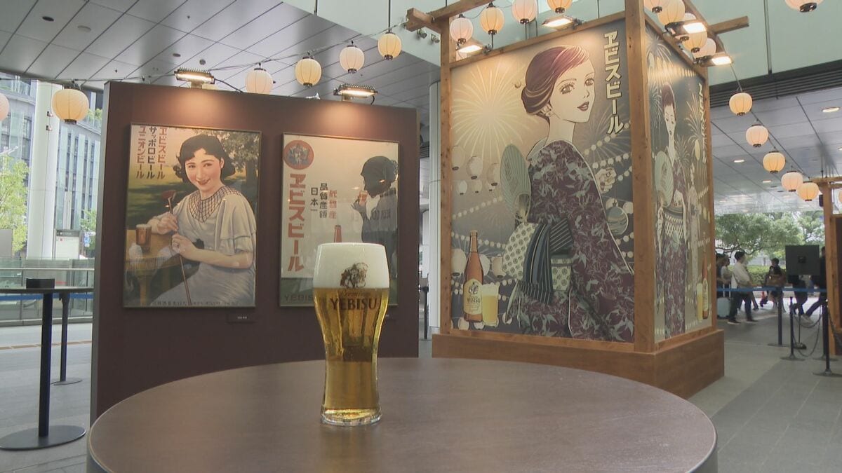 名古屋駅前に期間限定の｢ビアガーデン｣ JRゲートタワーで7月20日まで ｢夏祭りの雰囲気を味わって｣