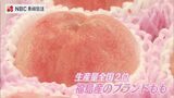 「福島産もも」を長崎県でPR | 長崎のニュース | 天気 | NBC長崎放送