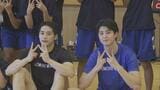 プロバスケB2リーグ「青森ワッツ」浅井修伍 選手と大髙祐哉 選手が中学校でバスケットボール教室 華麗なパス・ドリブル 見事なスリーポイントシュートに生徒たちも大盛り上がり|TBS NEWS DIG