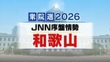 衆議院選挙　小選挙区の序盤情勢【和歌山１区～２区】　ＪＮＮインターネット調査に取材を加味【衆院選2026】|TBS NEWS DIG