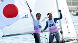 岡田奎樹&吉岡美帆ペア、混合470級で銀メダル!アテネ大会以来日本勢20年ぶりの表彰台【パリ五輪・セーリング】|TBS NEWS DIG