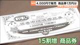 4000円で1万円分の買い物ができる"15割増し"地域商品券を求め郵便局に長い列　宮城・石巻市|TBS NEWS DIG