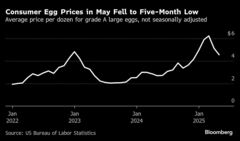 米国の卵価格、５月は11％下落－需要低迷で最高値から反落続く| TBS CROSS DIG with Bloomberg