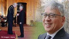 ベッカムさんに「フリーキックが上手い」　英国勲章授与のノーベル賞作家カズオ・イシグロさん　単独取材で明かすチャールズ国王との“意外な会話”| TBS CROSS DIG with Bloomberg