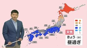 4月スタートも桜雨　入社式には雨具を忘れずに　週末は春の嵐のおそれ|TBS NEWS DIG