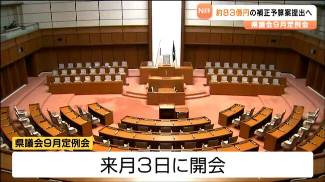 県議会9月定例会に約83億円の一般会計補正予算案提出へ 農業用水の渇水対策にカムチャツカ津波被害支援も 宮城|TBS NEWS DIG