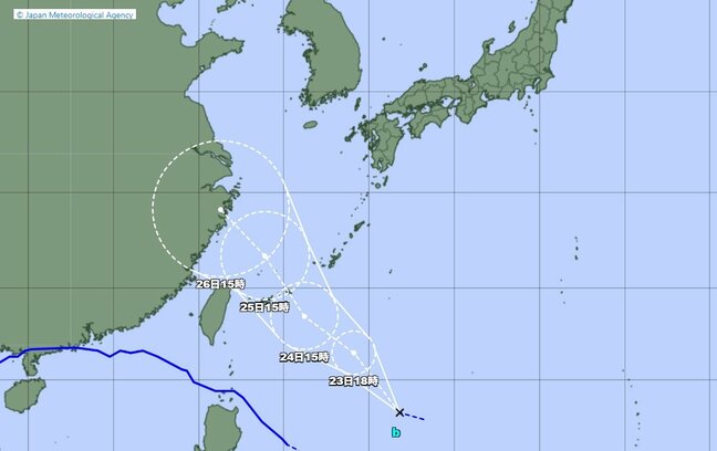 フィリピンの東で「熱帯低気圧」発達…24時間以内に「台風7号」が発生する可能性　沖縄に接近するおそれ　進路は？|TBS NEWS DIG
