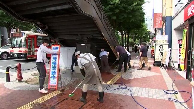 「きれいな街で観光客を迎えたい」チャグチャグ馬コを前に、市民が盛岡駅前を清掃|TBS NEWS DIG