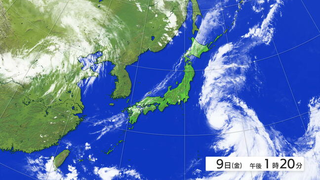 【台風情報】台風5号は12日（月）頃に東北地方太平洋側を"直撃"か「記録的な大雨のおそれも」岩手に上陸した2016年台風10号と似た進路に　tbc気象台（9日午後1時半更新）|TBS NEWS DIG