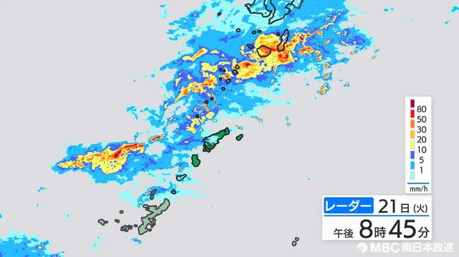 南種子町に土砂災害警戒情報　1時間80ミリの猛烈な雨観測　鹿児島|TBS NEWS DIG