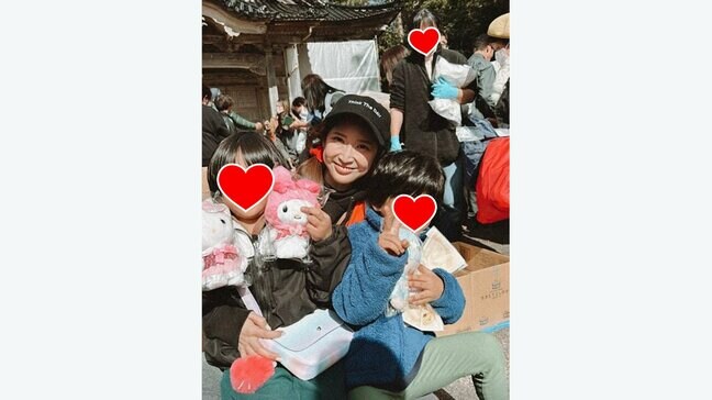 紗栄子さん　【能登半島地震】　被災地で炊き出し・支援物資配布を報告　【石川県志賀町】「皆さんのチカラとなれることがとても嬉しいです」|TBS NEWS DIG