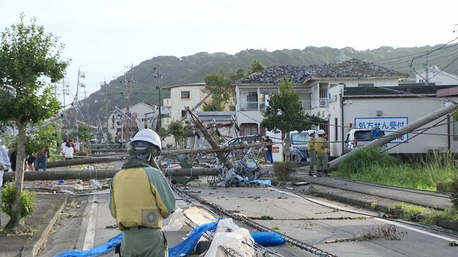 静岡県牧之原市静波から細江の突風は「竜巻」と認められる 静岡地方気象台が発表=静岡県|TBS NEWS DIG