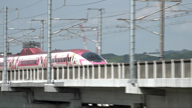 【速報】「とうとう、お別れの日がやってくるーー。」JR西日本「ハローキティ新幹線」2026年春に運行終了へ　|TBS NEWS DIG