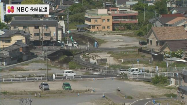 浸水被害の防止目的に改修工事 ”早岐川” 佐世保市長ら 視察|TBS NEWS DIG
